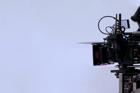 Recording,Video,At,Studio.,Camera,Records,Or,Filming,For,Professional